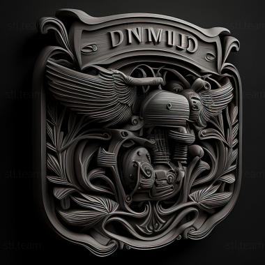 3D model Triumph Bonneville (STL)